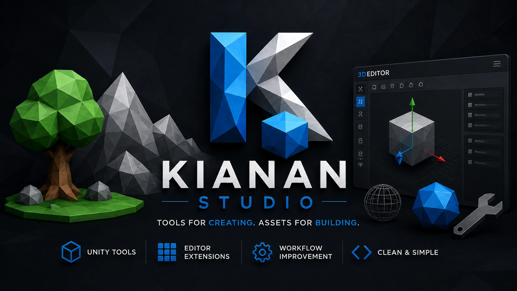 Kianan Studio — tools, 3D assets and games